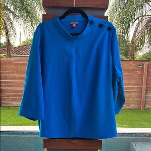 Vince Camuto Vibrant Blue Top